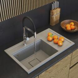 Graniteland Seta Granito Beige Lavabo de encimera 80x50 cm1208971620