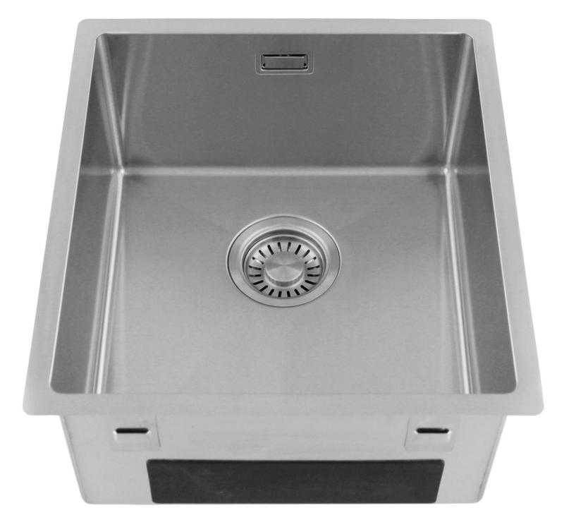 Pure.Sink Luxion Fregadero de acero inoxidable 36 x 40 cm para encastrar, empotrar y montar en superficie  PLX3640-02