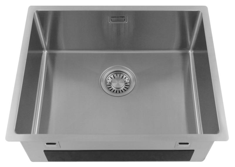 Pure.Sink Luxion Fregadero de acero inoxidable 50 x 40 cm para encastrar, empotrar y montar en superficie  PLX5040-02