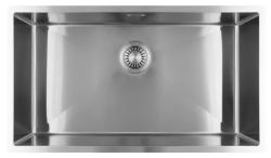 Pure.Sink Luxion Fregadero grande de acero inoxidable 74 x 40 cm, para encastrar, empotrar y montar en superficie PLX7440-02