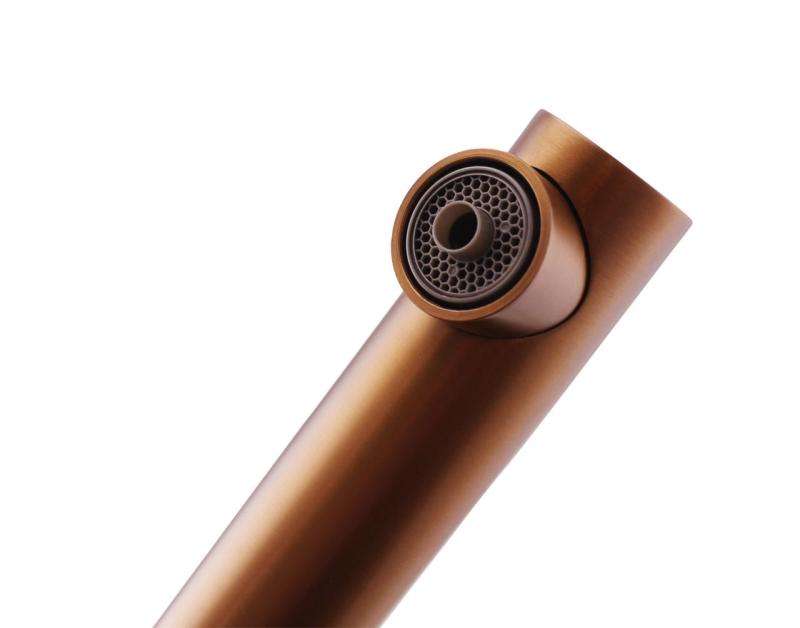 Pure.Sink Elite Steel Clear-S Mat negro Grifo de cocina de 3 vías con salida retráctil y agua filtrada PS8120-10