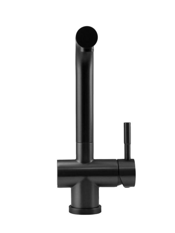 Pure.Sink Elite Steel Pulse-S grifo de cocina PVD de metal con cañón con salida extensible y modo de rociado PS8500-61