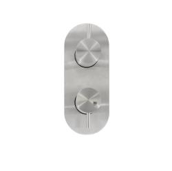 MURO TUA Mezclador empotrado en pared con selector de 3 vías cromado M1.B33.S.CR