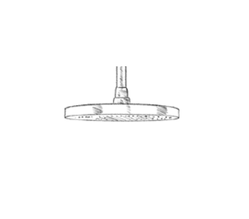 MURO TUA Ducha fija 250 mm Cromo M1.BA2.M.CR