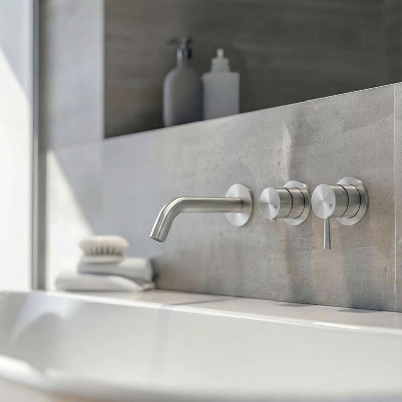 MURO TUA Salida de baño cromada M1.CA3.W.15.CR