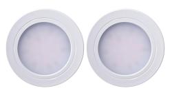 Indux Luma Conjunto LED Multi Tone para cocina empotrada, 2 focos, blanco 1208972408