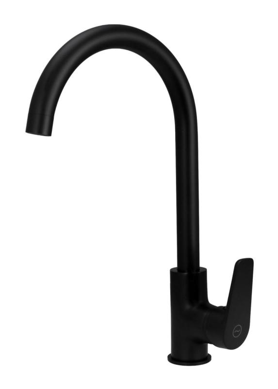 Aquanello Casa Grifo monomando negro para cocina BL-1201-CS