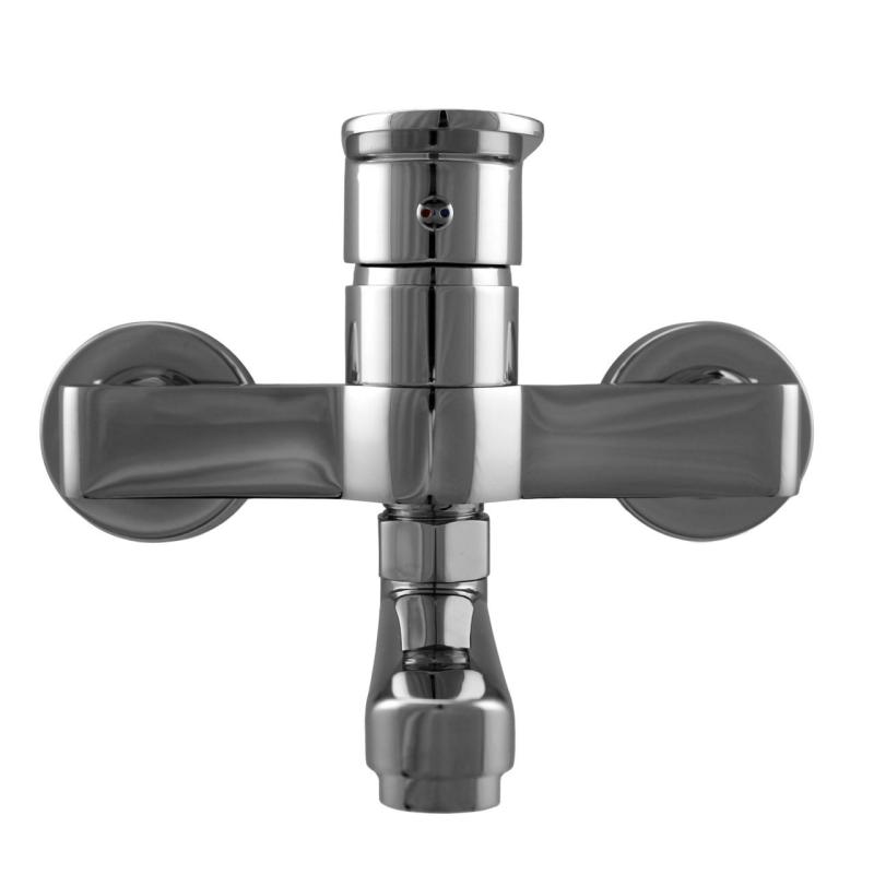 Aquanello Casa Grifo monomando de cocina cromado con caño de 15 cm CR-1415-CS