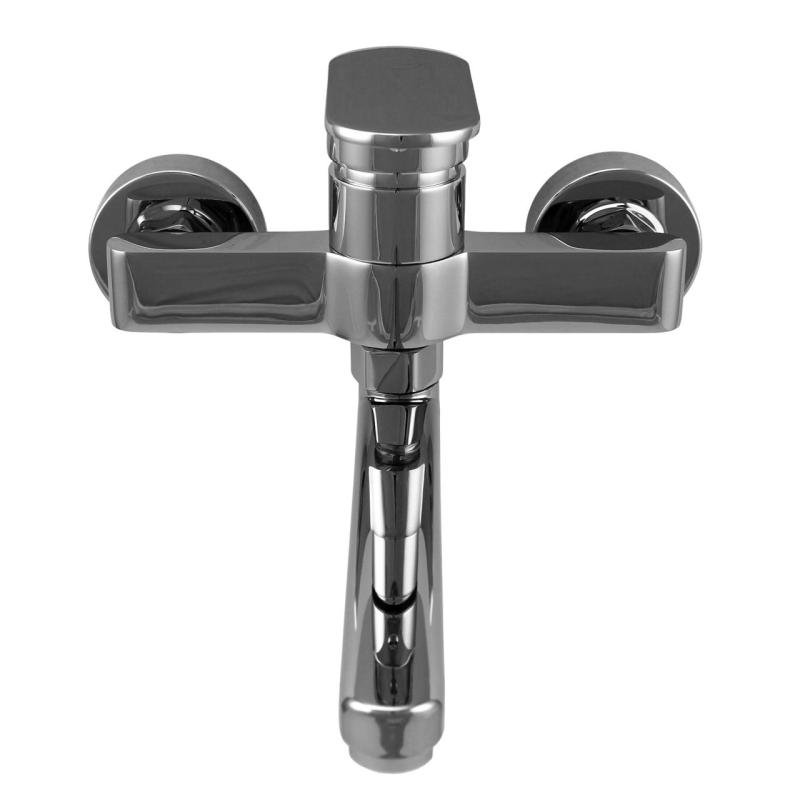 Aquanello Casa Grifo monomando de cocina cromado con caño de 15 cm CR-1415-CS