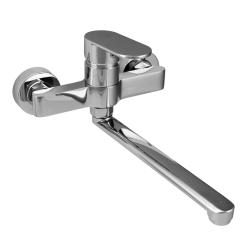 Aquanello Casa Grifo monomando de cocina cromado con caño de 25 cm CR-1425-CS