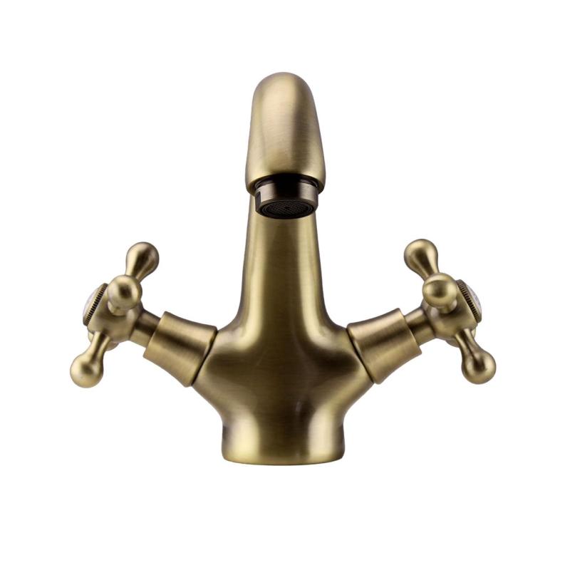 Aquanello Heritage Ascot Grifo clásico nostálgico para lavabo Bronce BN-4101-HA