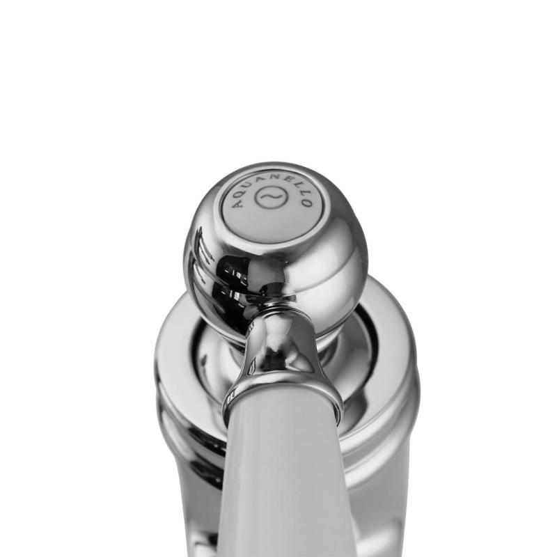 Aquanello Heritage Manor Grifo mezclador clásico nostálgico para lavabo, cromado CR-1001-HM