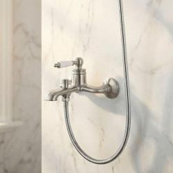 Aquanello Heritage Manor Grifo de baño clásico de acero inoxidable NB-3001-HM