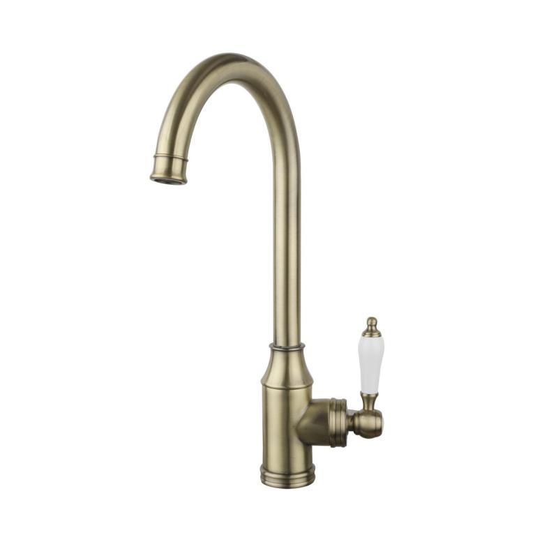 Aquanello Heritage Manor Grifo de cocina clásico y nostálgico en bronce BN-9001-HM
