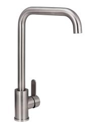 Aquanello Forma Grifo monomando de cocina de acero inoxidable macizo SS-1001-FM