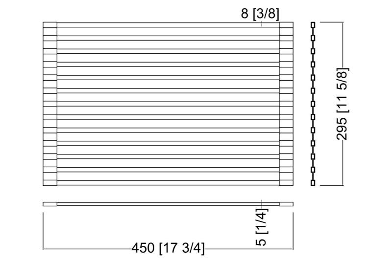 Ausmann Mosel Set combinado Fregadero PVD Cobre 50x40 cm con grifo de cocina, dispensador de jabón y alfombrilla enrollable 1208972563
