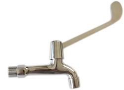 Aquanello Medic Grifo de agua fría de pared con maneta larga, cromado CR-1102-MD