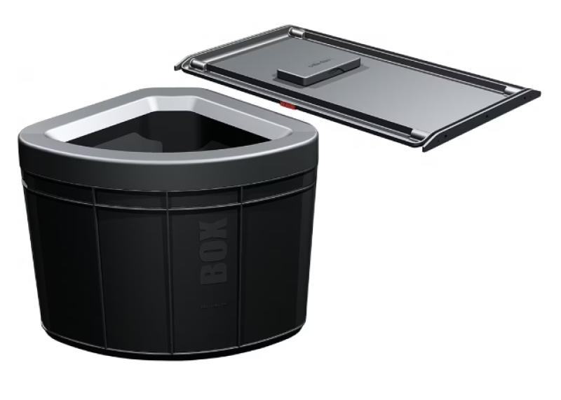 Cubo de basura Franke Sorter Solo 60 giratorio en la puerta con capacidad para 40 litros 121.0307.572