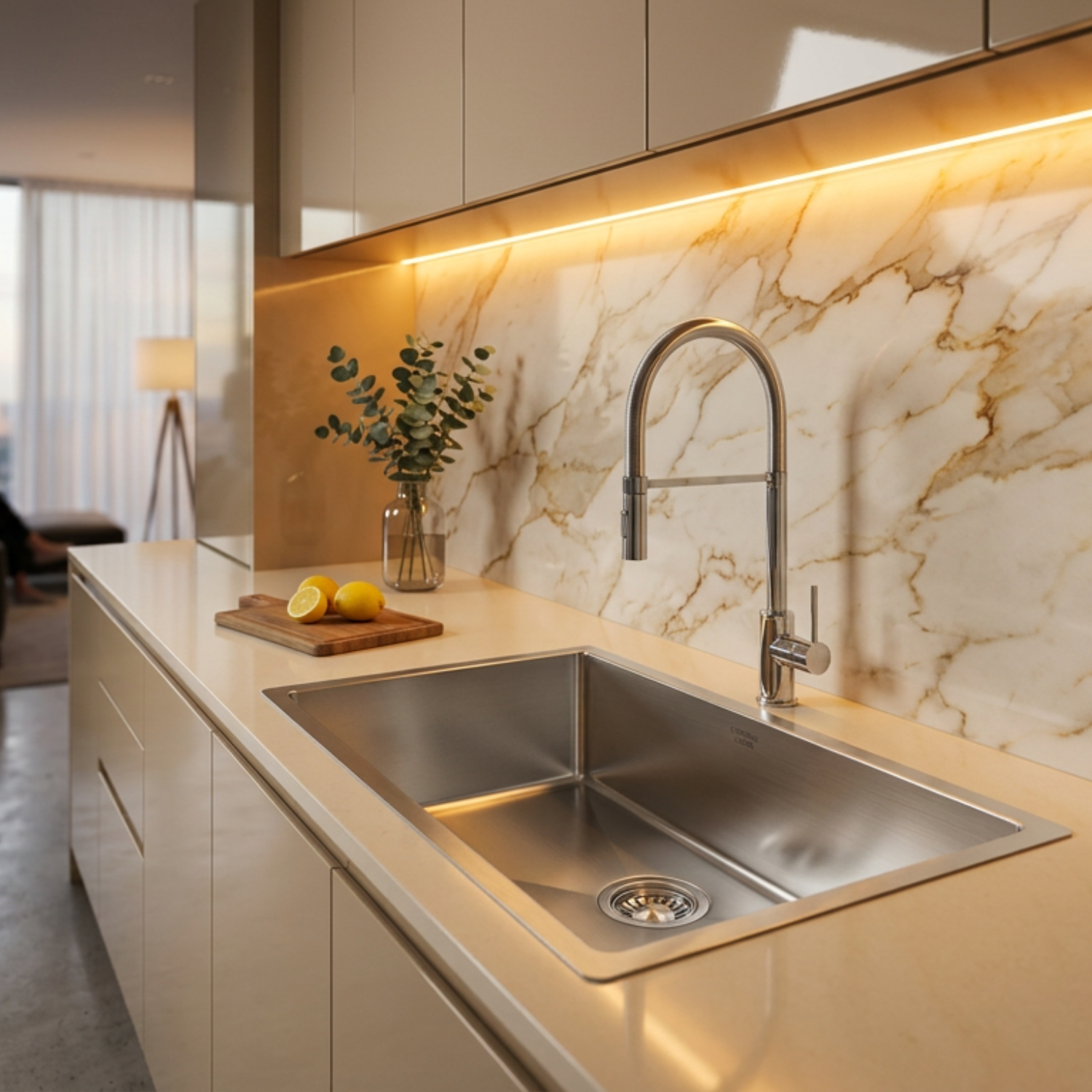 Inspiración para la cocina 2026: estilos y la combinación perfecta de fregadero y grifo